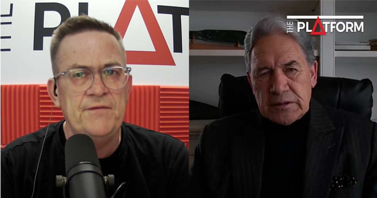 Winston Peters reacts to the final election results The Platform