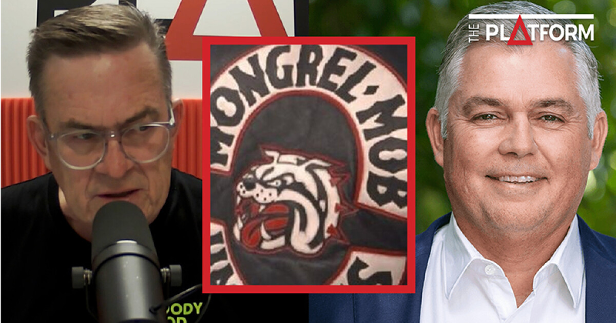 Police Minister Mark Mitchell on Banning Gang Patches The Platform