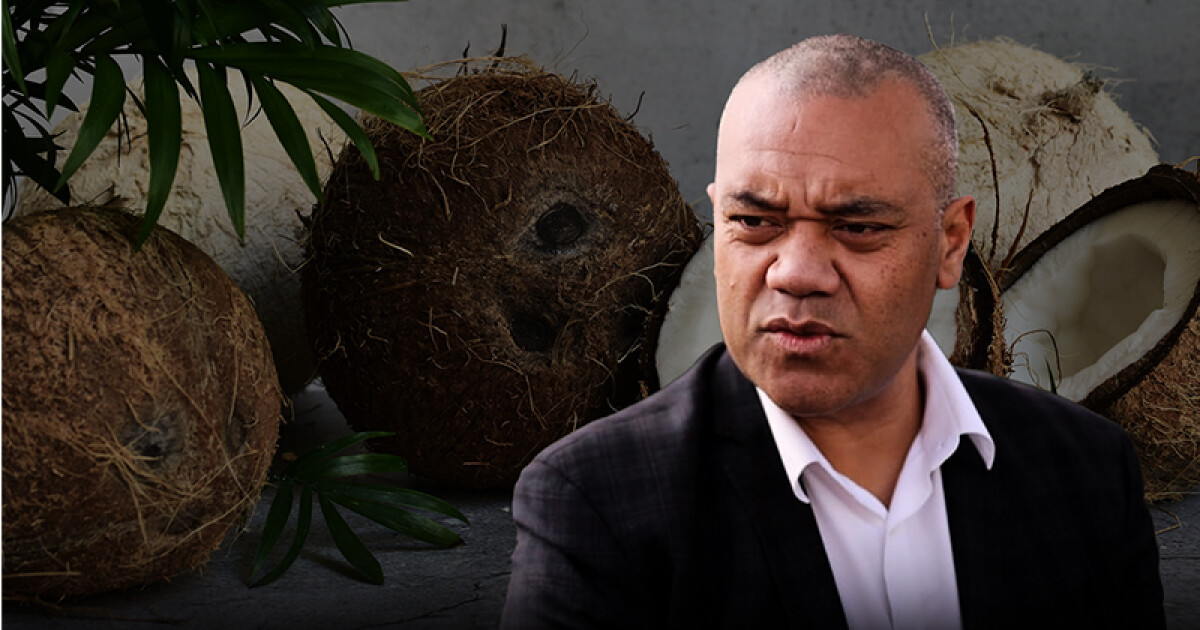 "Coconut"? I thought New Zealand left that sort of language behind in